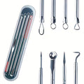 4pcs Light Beige Face Cleaning Hook | All-Season Pore