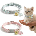 1 Pce Adjustable Pet Collar with Star Ornaments and