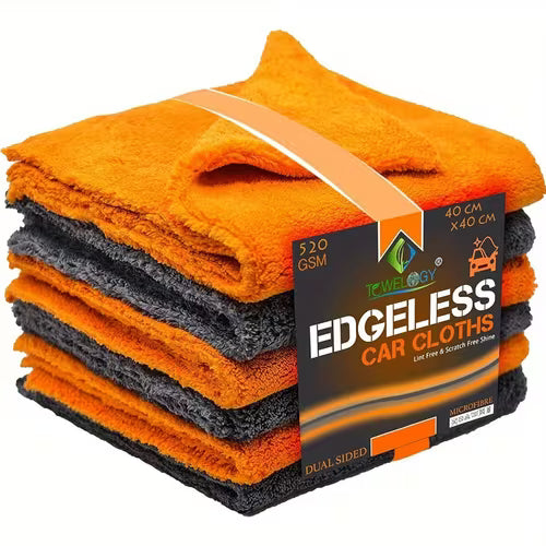 (Set of 6) Heavy-Duty 600Gsm Professional Microfiber
