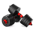 Local 2in 1 Adjustable Dumbbells Barbell Weights Set