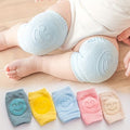 Children's Anti-Slip Dot-Glued Joyful Face Knee Pads