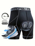 Men's 5D Mesh Riding Shorts Casual Elastic Breathable