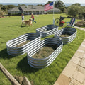 Galvanized Raised Garden Bed 2 Sets