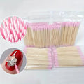100-500pcs Professional Double Head Nails Art Wood