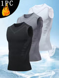 1pc Men's Compression Vest Sleeveless Shirt