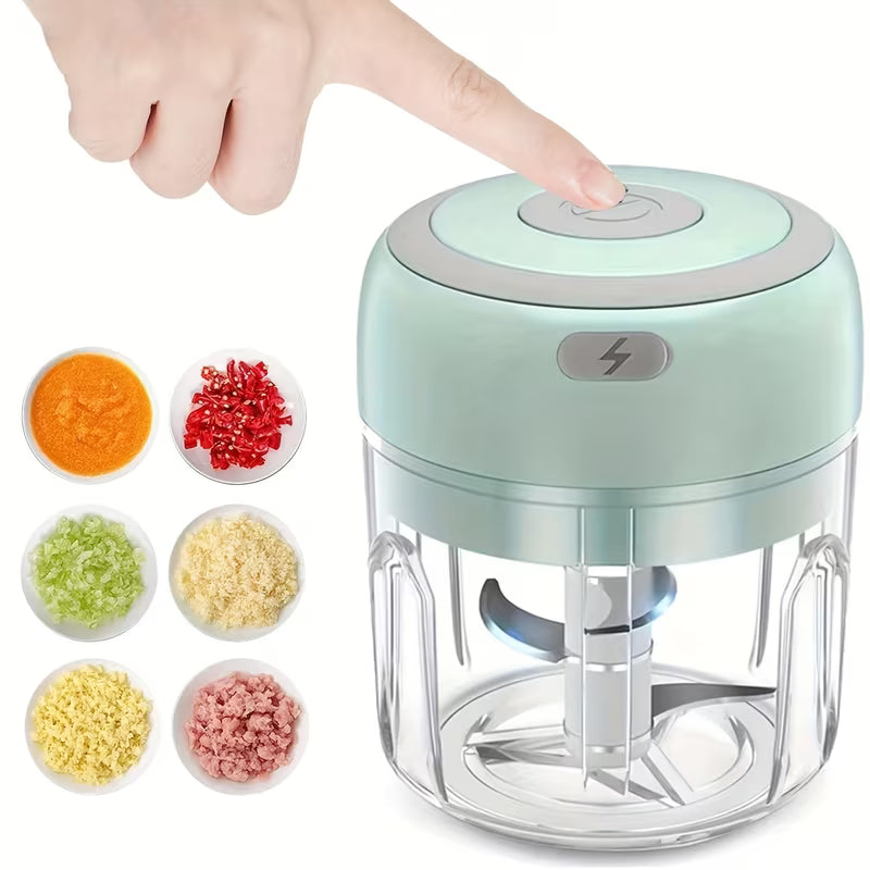 FLZH Electric Chopper/Vegetable Food Processor/Garlic