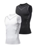 2pcs Men's Quick-Dry Tank Top - Breathable
