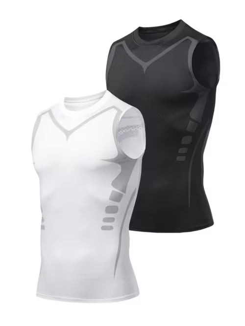 2pcs Men's Quick-Dry Tank Top - Breathable