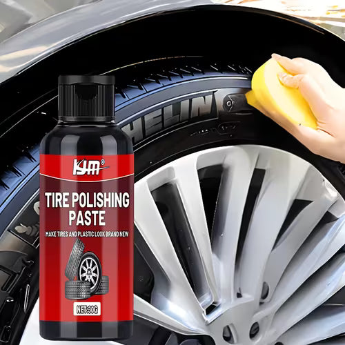 Long-lasting Automotive Liquid Tire Wax - Gloss