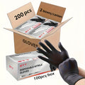 Black Nitrile Disposable Gloves