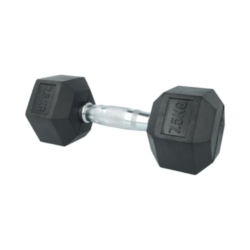LocalRubber Coated Hex Dumbbell
