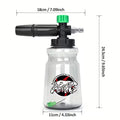 BEAR FORCE High-Pressure Foam Cannon with 1/4" Quick