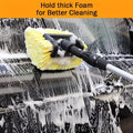 1pc Car Wash Brush with Soft Detailing Bristle