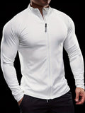 Men's Ultra-Breathable Long Sleeve Jacket - Quick-Dry