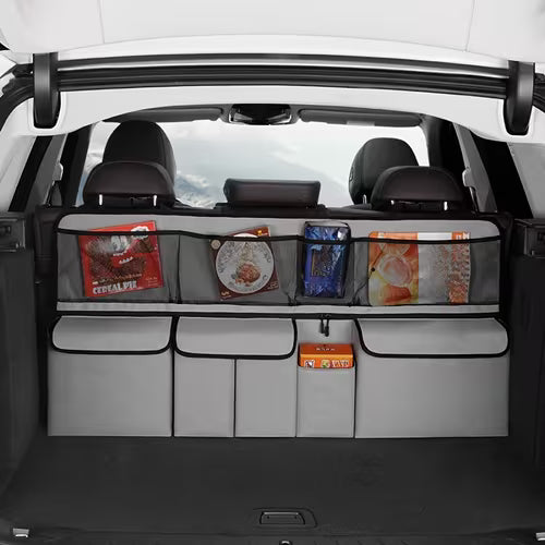 1pc Universal Oxford Cloth Car Trunk Storage Box