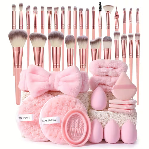 48pcs Makeup Tools Set Including:30pcs Makeup brush