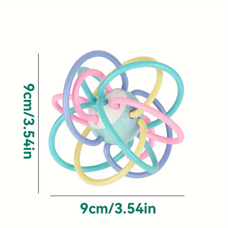 1pc Morandi Manhattan Ball Baby Teether Ball Infant