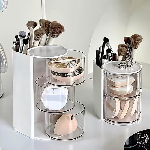 2/3-tier 180° Rotating Desktop Organizer