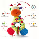 Children's Handheld Rattle Wind Chime Baby Grab