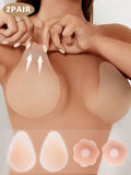 2 Pairs Invisible Self Adhesive Anti Chafing Reusable