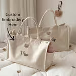 Personalized Custom Embroidered Tote Bag