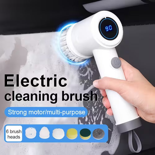 Electric Rotating Cleaning Brush Tool