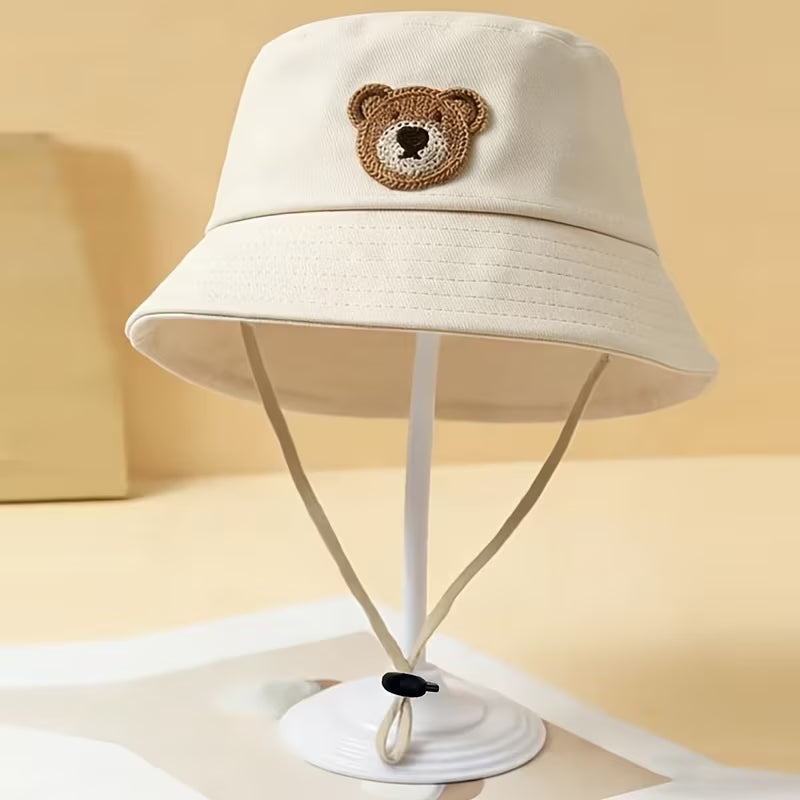 Cute Bear-head Fishing Hat