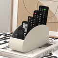 1pc PU Remote Control Holder with 5-Compartment