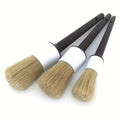 A Set of Three Ultra-Soft Car Detail Brushes - Perfect