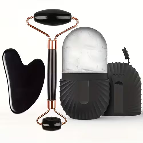 3pcs Ice Surface Roller Facial Care Set