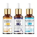 HISENRAIN 3pcs Day & Night Serum Set with Vitamin C +