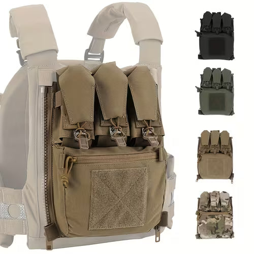 SIVI 1pc Camouflage Tactical Vest with Back Plate