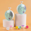 3pcs Electric Nail Care Set with Grinding Heads and