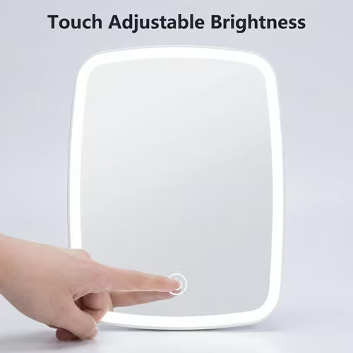 Foldable LED Makeup Mirror