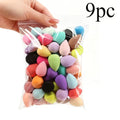 Random 9pcs Colors And Shapes Beauty Sponges