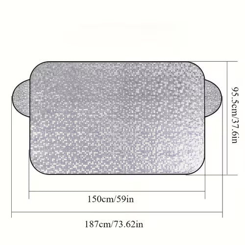 Fit Winter Car Snow Cover - -Weather Glass Suitable
