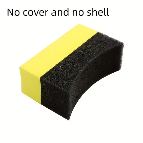 Car Hub Brush with Cover - Wax Plating Crystal Sponge