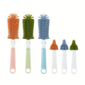 2pcs Silicone Bottle Set - Anti-Colic Feeding Kit with
