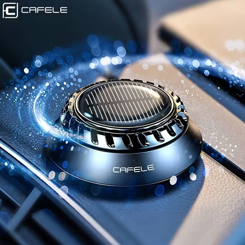 Solar-Powered Rotating Car Diffuser | Luxury Air