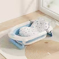 Kids' Foldable Bathtub And Mat 2pcs Set - Baby Bathtub