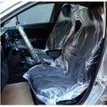 100pcs Premium Disposable Plastic Car Seat Covers