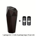 3pcs (1 Car Trash Can + 2 Rolls of Garbage Bags)