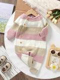 Baby Autumn And Winter New Baby Color-Blocking