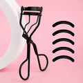 1 Professional Stainless Steel Eyelash Curler with 5