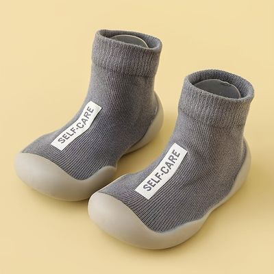 Baby Shoes And Socks Autumn And Winter Non-Slip Rubber