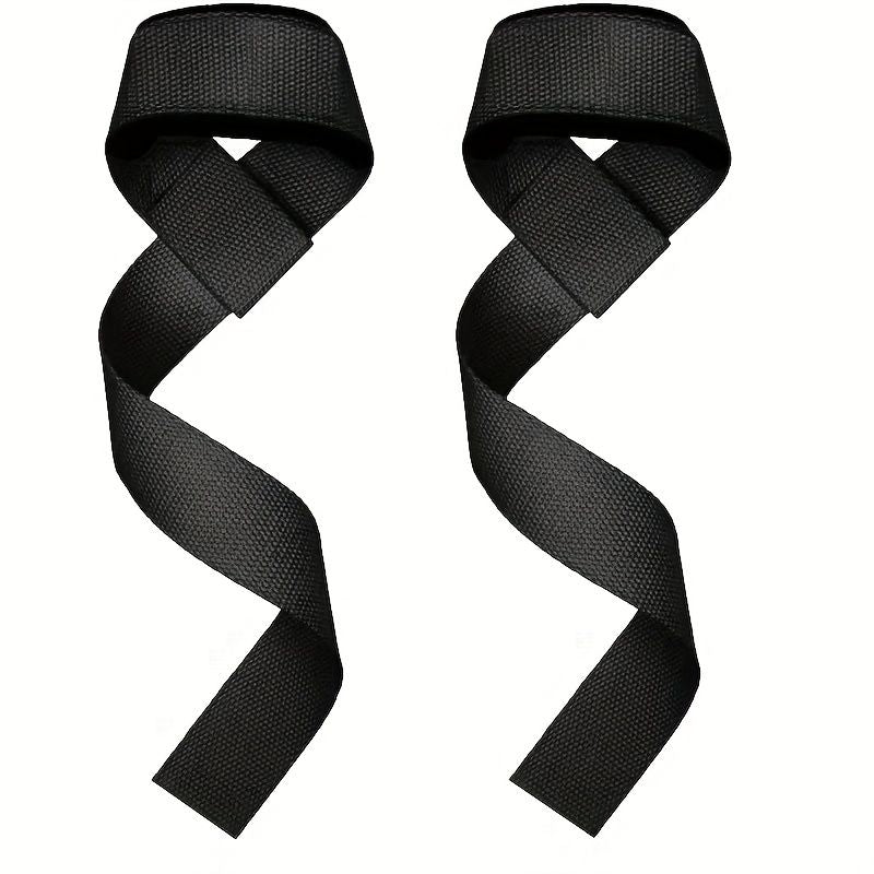 2pcs Fitness Assist Belt Hard Pull Weightlifting Grip