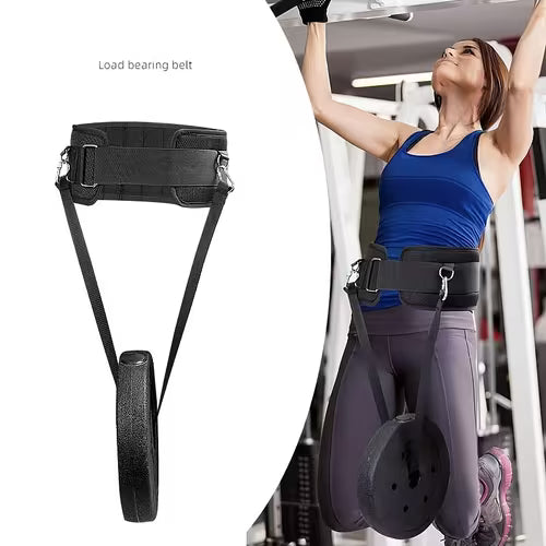 Pull-Up Bar Waist Strength Fitness Weighted Belt