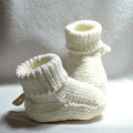 Hand-knitted Boys' Shoes | Soft-soled Warm Boots