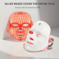 Home USB powered 7 color LED facial beauty instrument