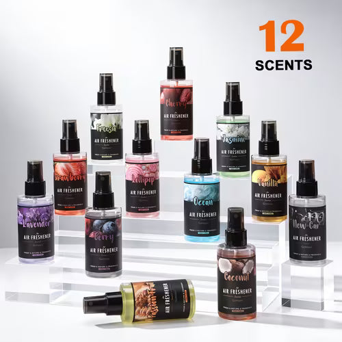 Fresh Flower/Fruit/Candy Scent Premium Car Air